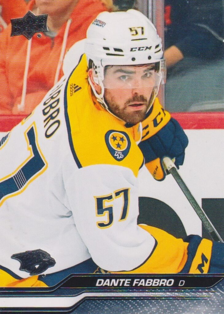 2023/24 Upper Deck Series 2 – D. Fabbro Nas 353
