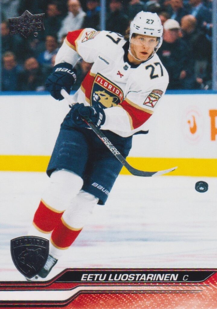 2023/24 Upper Deck Series 2 – E. Luostarinen Flo 327