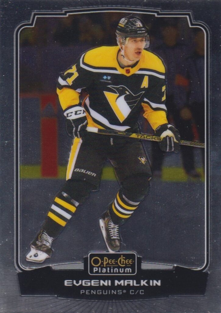 2022/23 O-Pee-Chee Platinum – Evgeni Malkin Pittsburgh Penguins 100