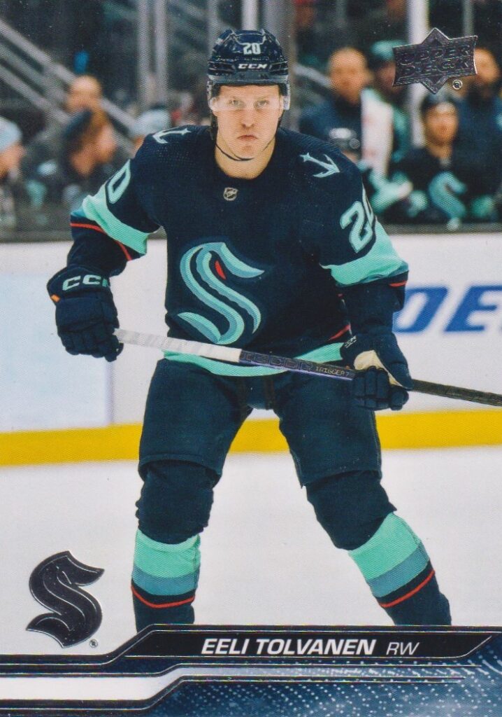 2023/24 Upper Deck Series 2 – Eeli Tolvanen Seattle Kraken 400