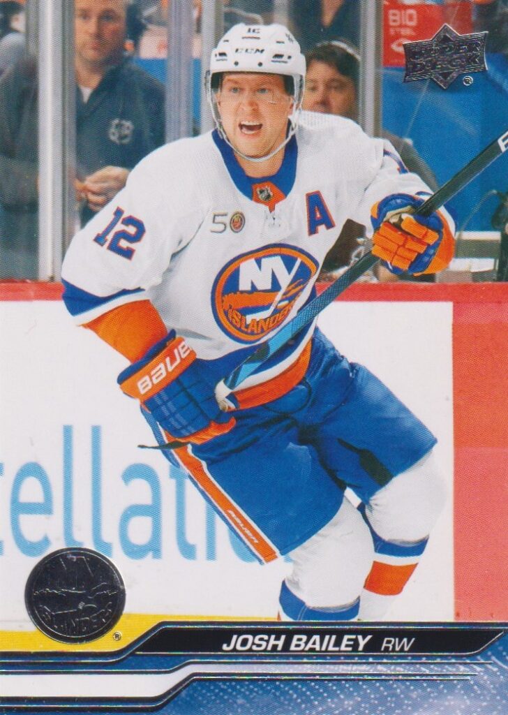 2023/24 Upper Deck Series 2 – Josh Bailey New York Islanders 364
