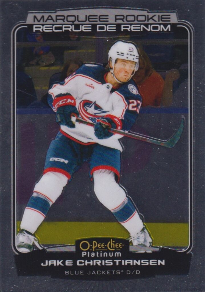 2022/23 O-Pee-Chee Platinum – J. Christiansen Cbs 254