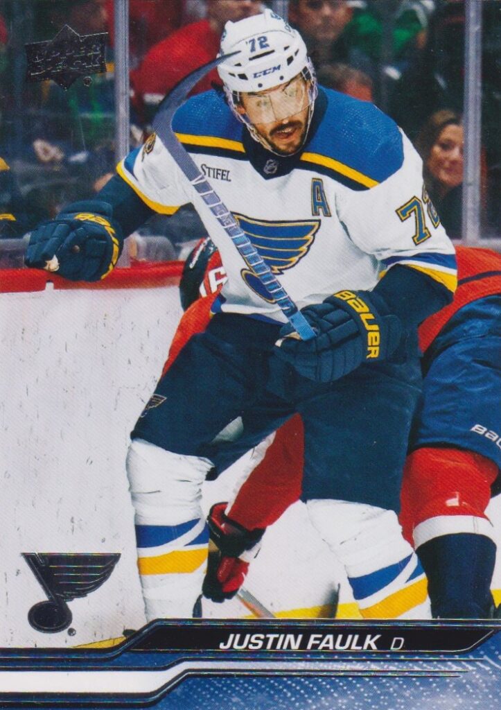 2023/24 Upper Deck Series 2 – J. Faulk Stl 409