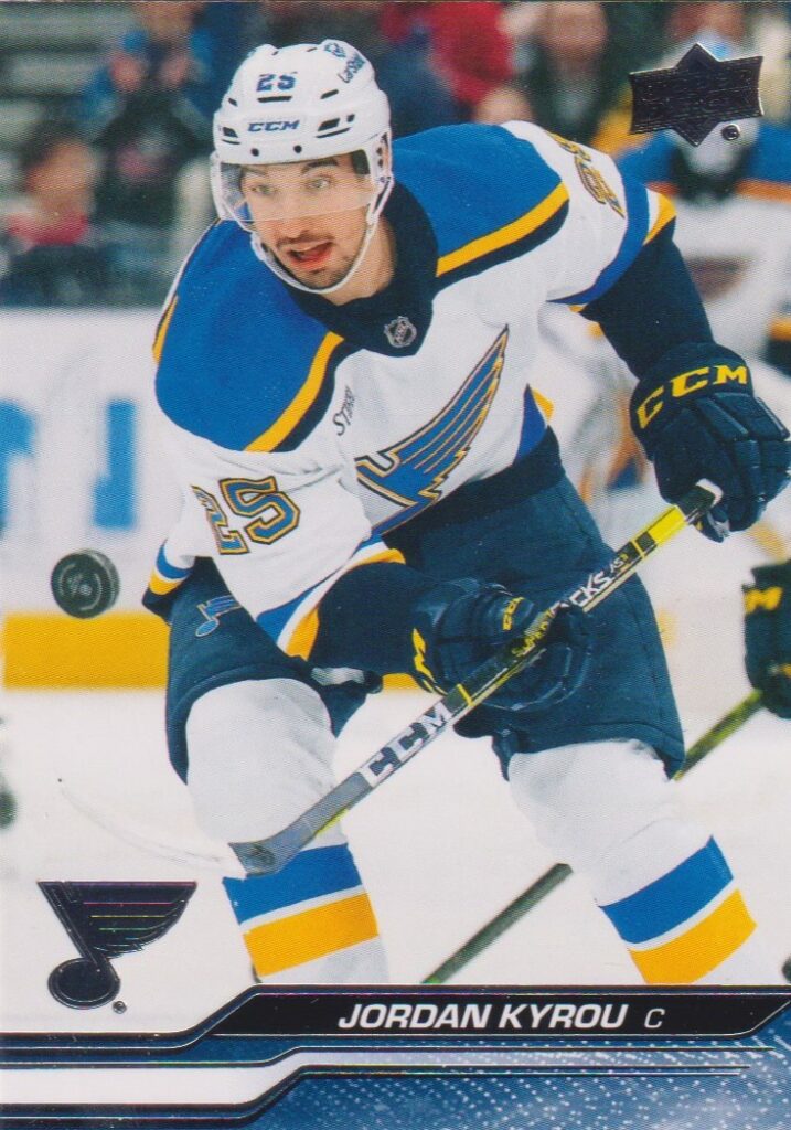 2023/24 Upper Deck Series 2 – J. Kyrou Stl 405