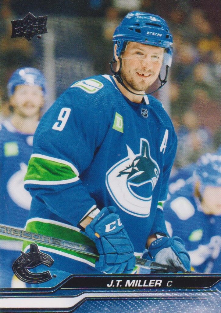 2023/24 Upper Deck Series 2 – J. T. Miller Vancouver Canucks 425