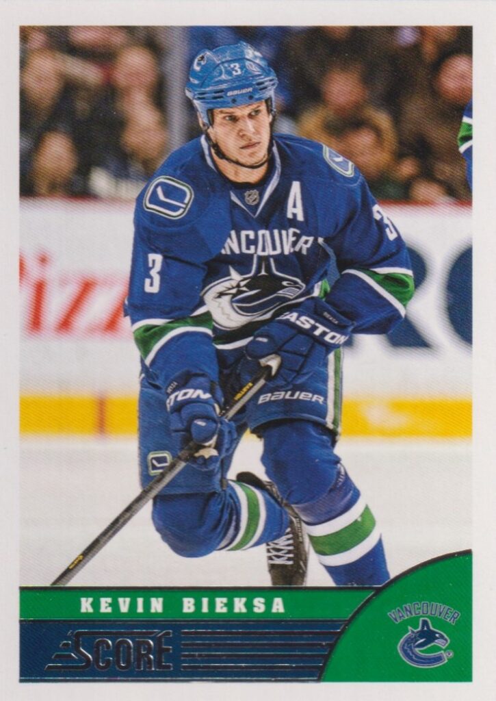 2013/14 SCORE – K. Bieksa Van 499