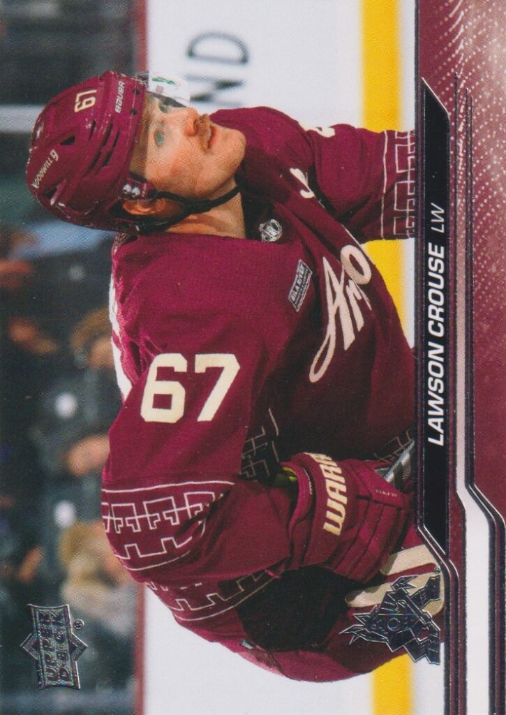 2023/24 Upper Deck Series 2 – Lawson Crouse Arizona Coyotes 261