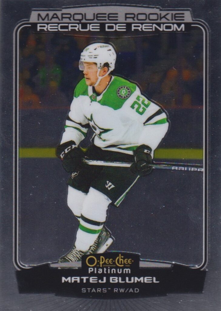 2022/23 O-Pee-Chee Platinum – M. Blumel Dal 262