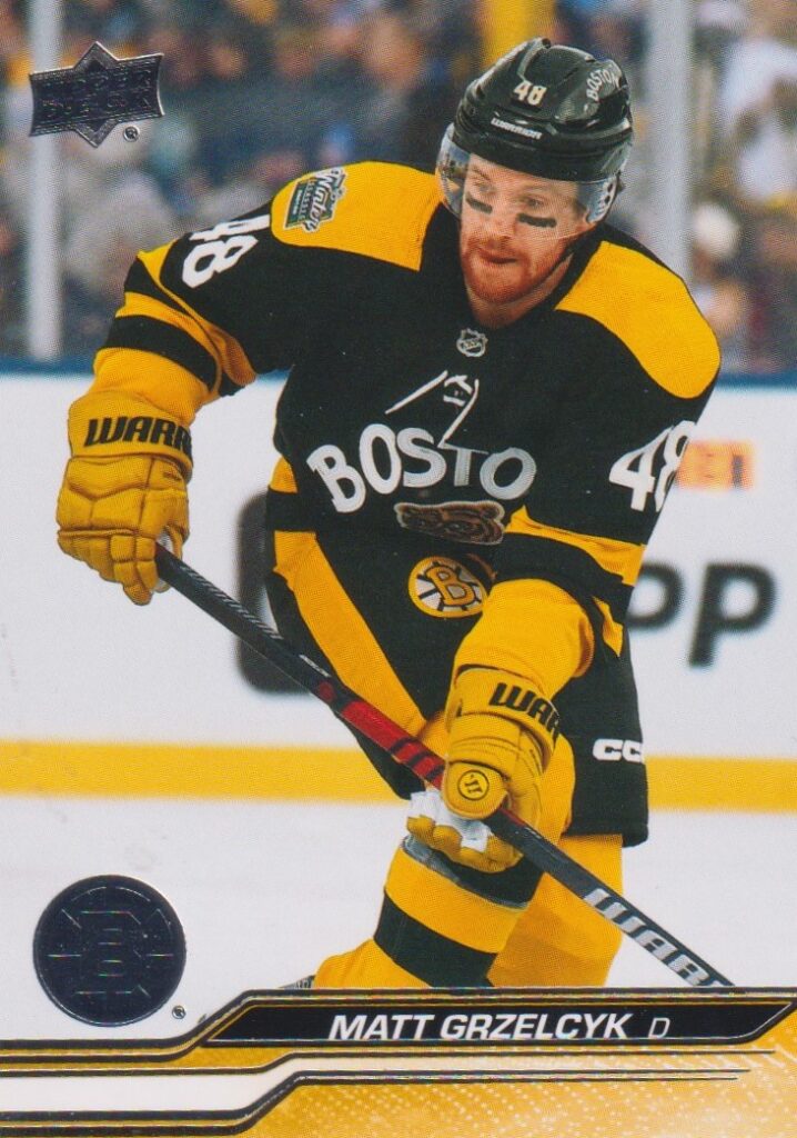 2023/24 Upper Deck Series 2 – M. Grzelcyk Bos 269