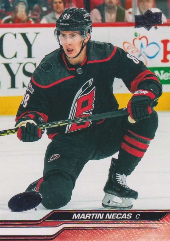 2023/24 Upper Deck Series 2 – M. Necas Car 283