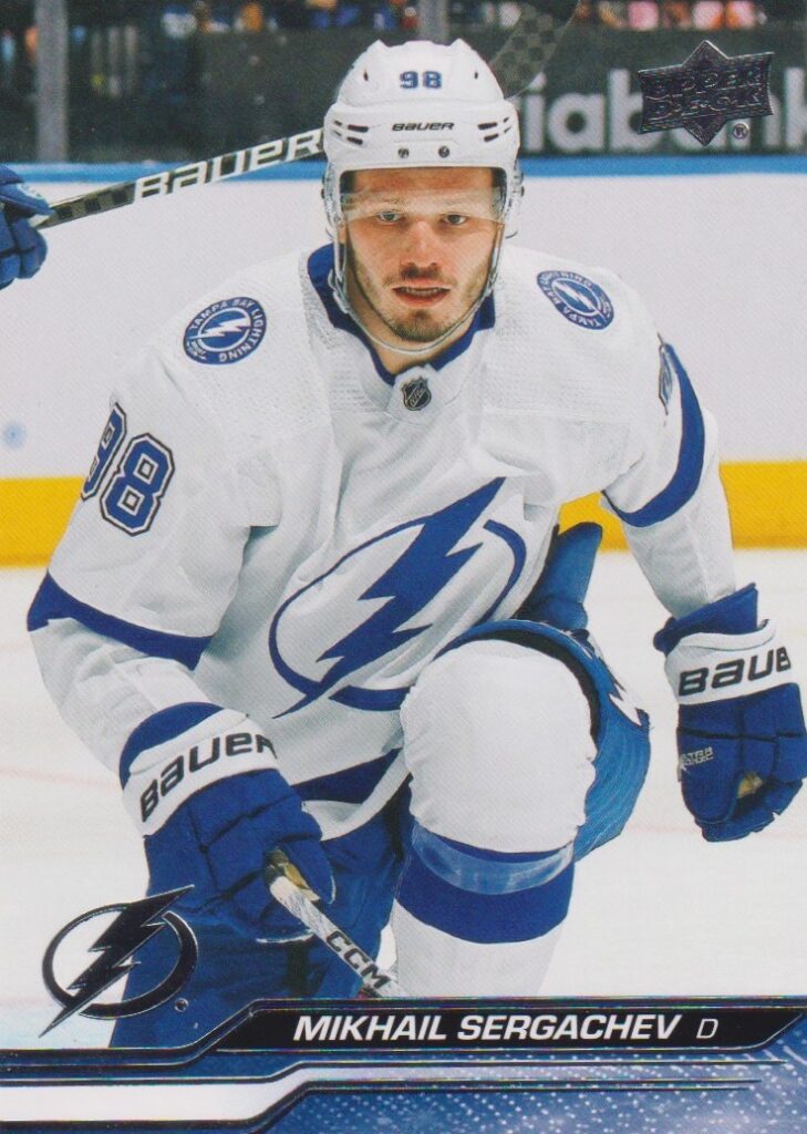 2023/24 Upper Deck Series 2 – M. Sergachev Tbl 416