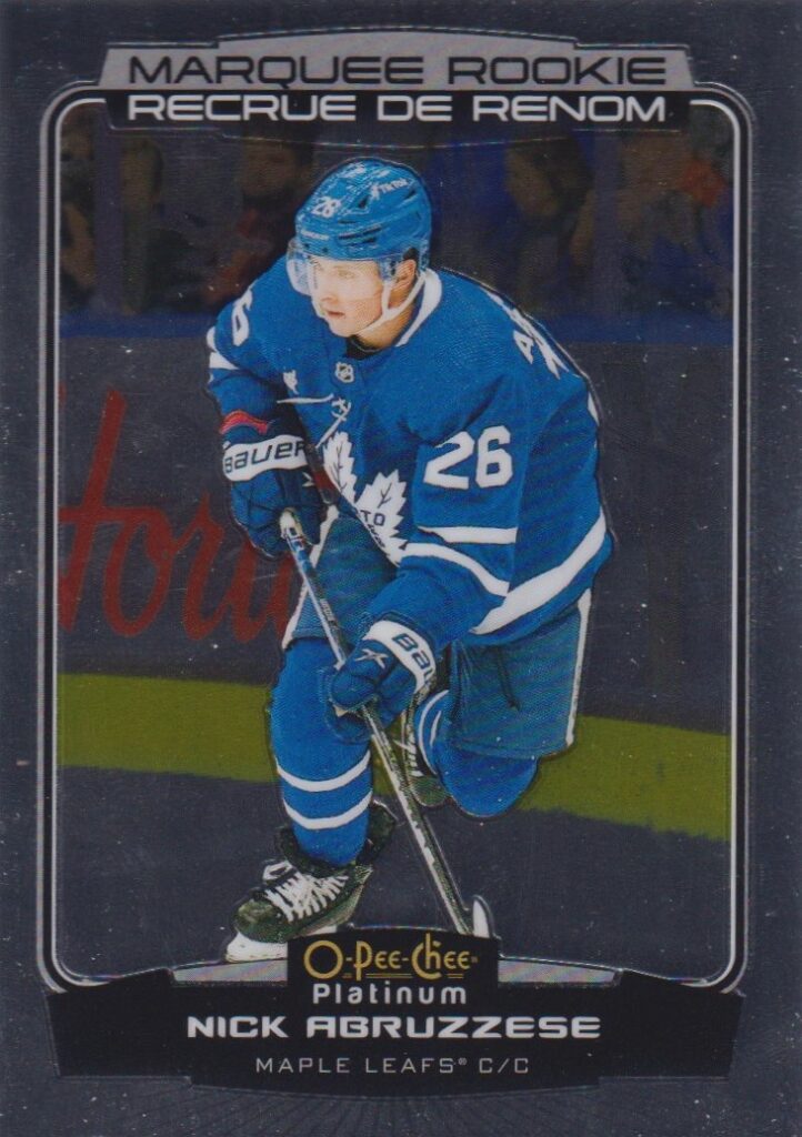 2022/23 O-Pee-Chee Platinum – N. Abruzzese Tor 229