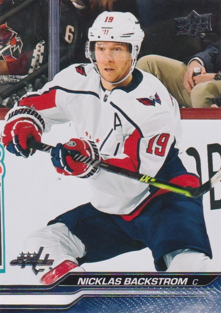 2023/24 Upper Deck Series 2 – N. Backstrom Was 442