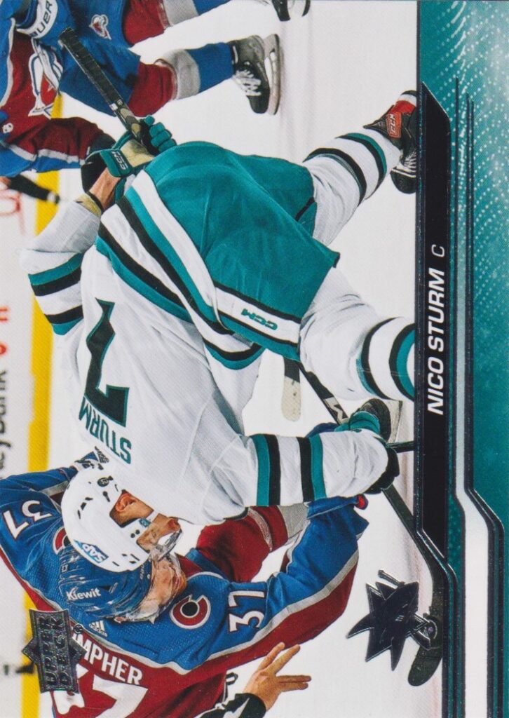 2023/24 Upper Deck Series 2 – N. Sturm Sjs 393