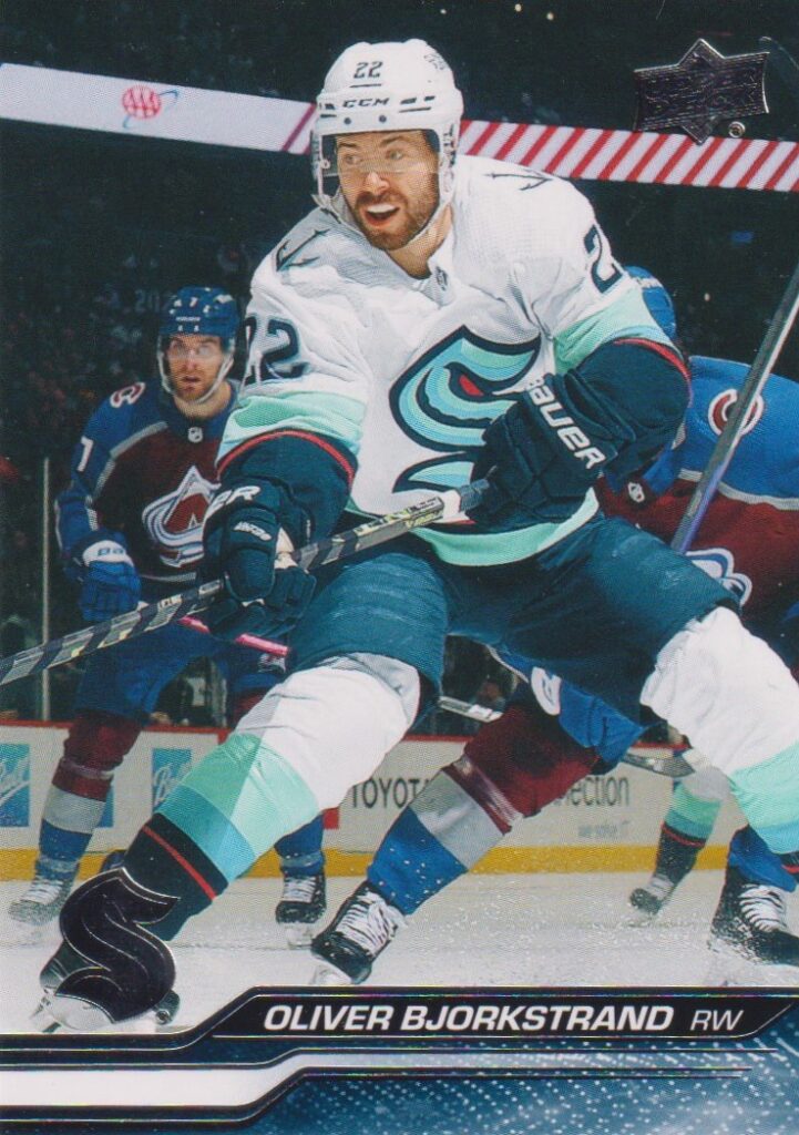 2023/24 Upper Deck Series 2 – O. Bjorkstrand Sea 399