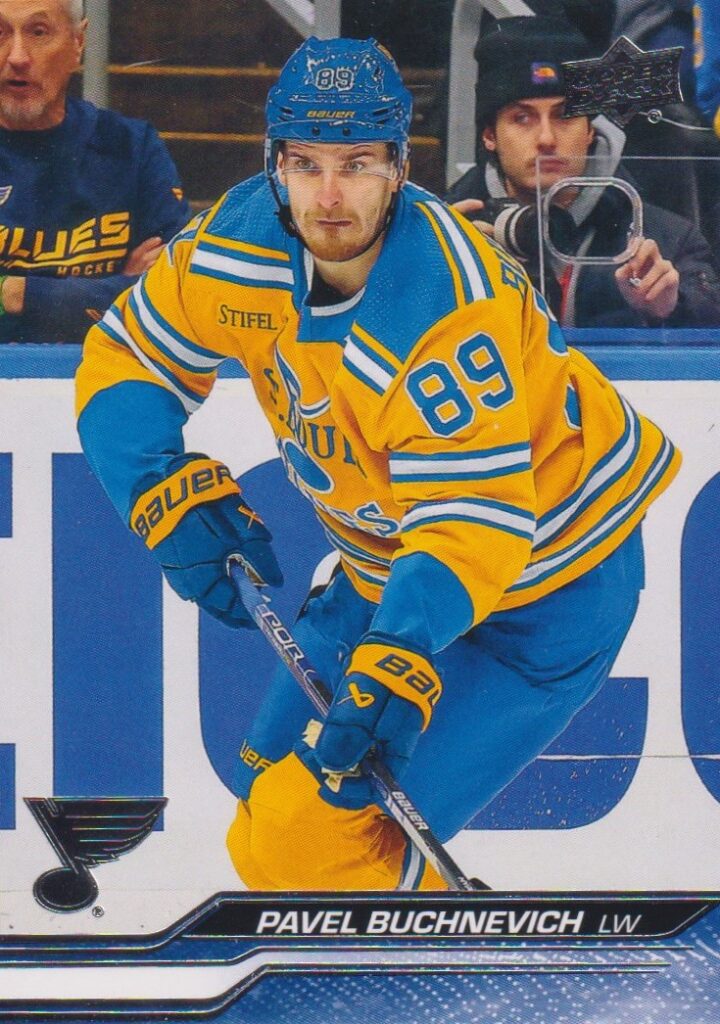 2023/24 Upper Deck Series 2 – P. Buchnevich Stl 406