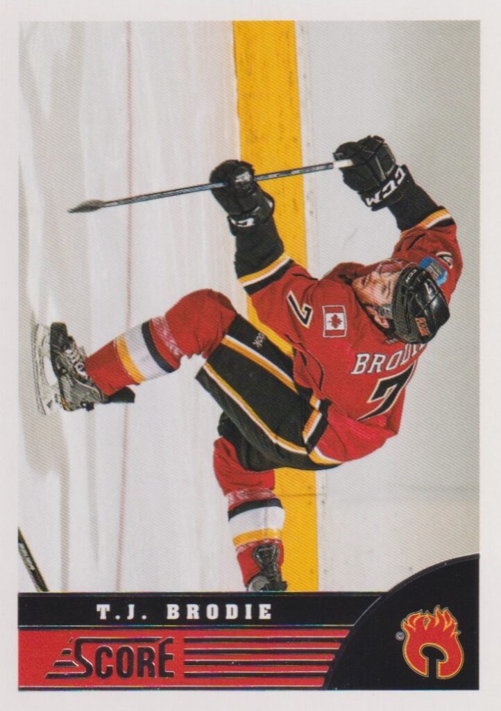 2013/14 SCORE – T. J. Brodie Cal 71