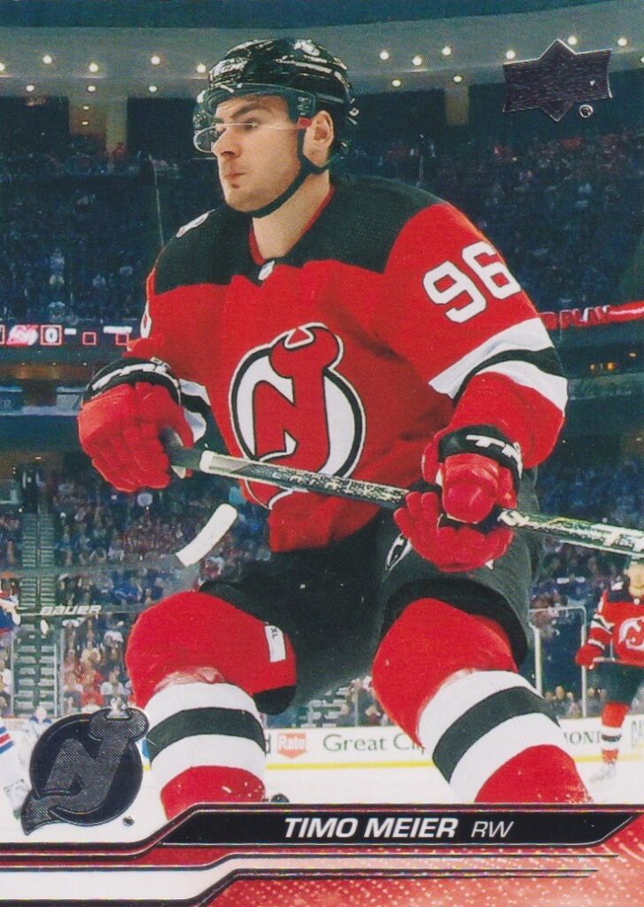 2023/24 Upper Deck Series 2 – T. Meier Njd 357