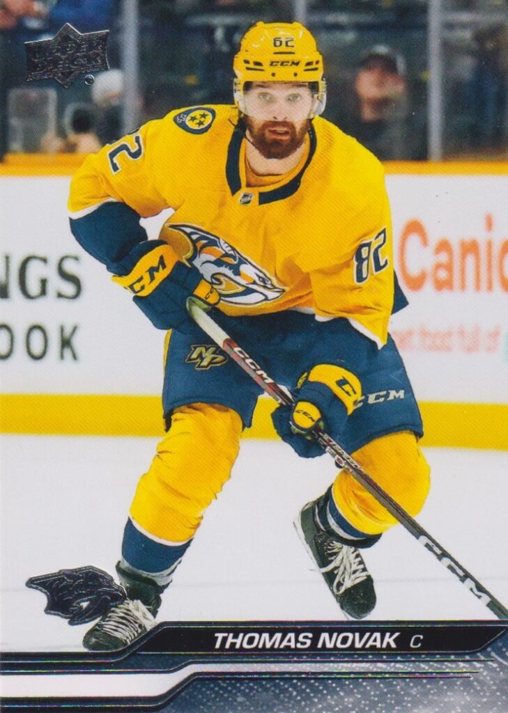 2023/24 Upper Deck Series 2 – T. Novak Nas 349