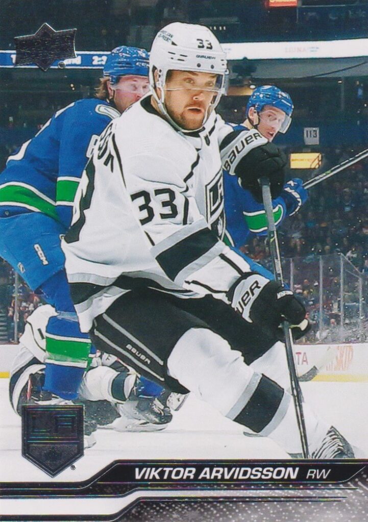 2023/24 Upper Deck Series 2 – V. Arvidsson Lak 331