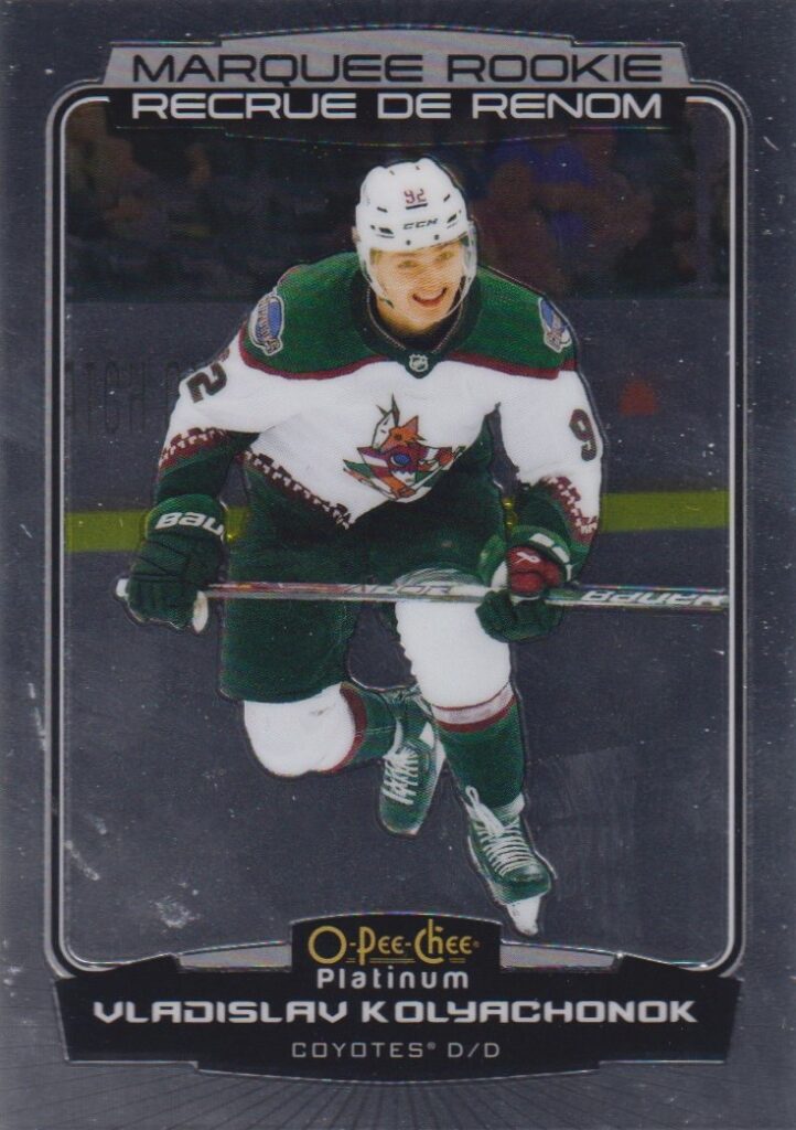 2022/23 O-Pee-Chee Platinum – V. Kolyachonok Ari 221