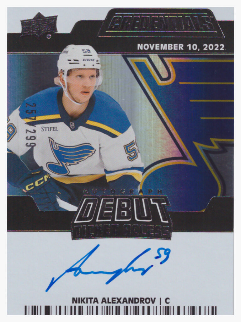 2022/23 Credentials – N.Alexandrov Stl DTAA-NV   /299