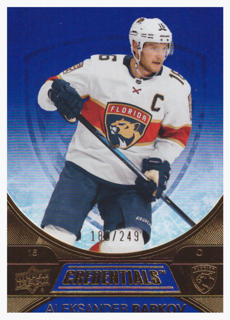 2021/22 Credentials – A.Barkov Flo 43   /249