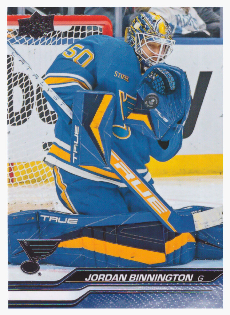 2023/24 Upper Deck Series 2 – J.Binnington Stl 410