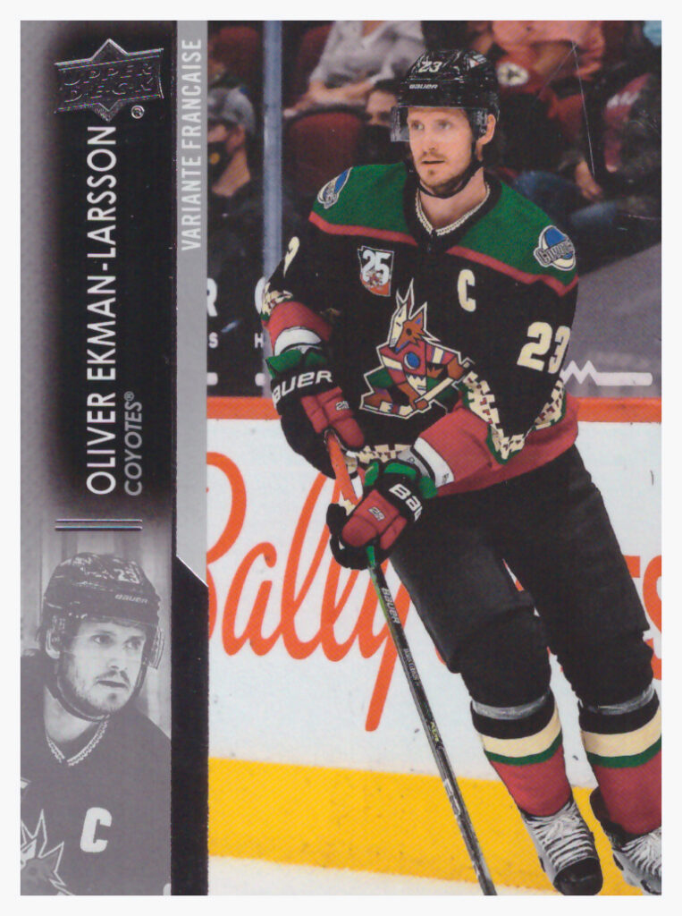 2021/22 Upper Deck Series 1 – O.Ekman-Larsson Ari 9