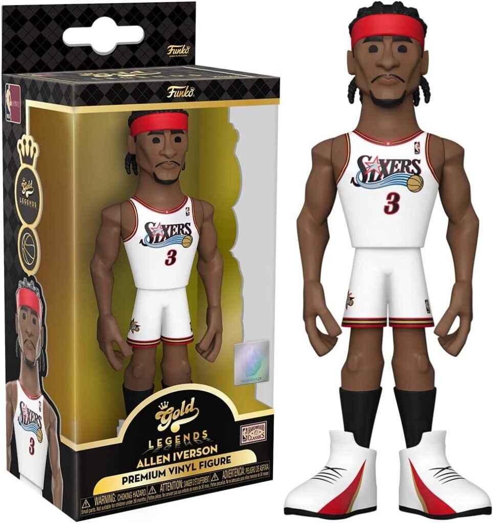 Funko Vinyl Gold – Allen Iverson Philadelphia 76er
