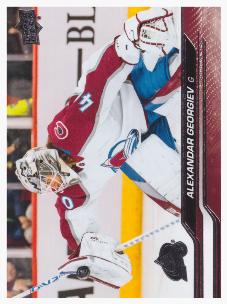 2023/24 Upper Deck Series 2 – A.Georgiev Col 297
