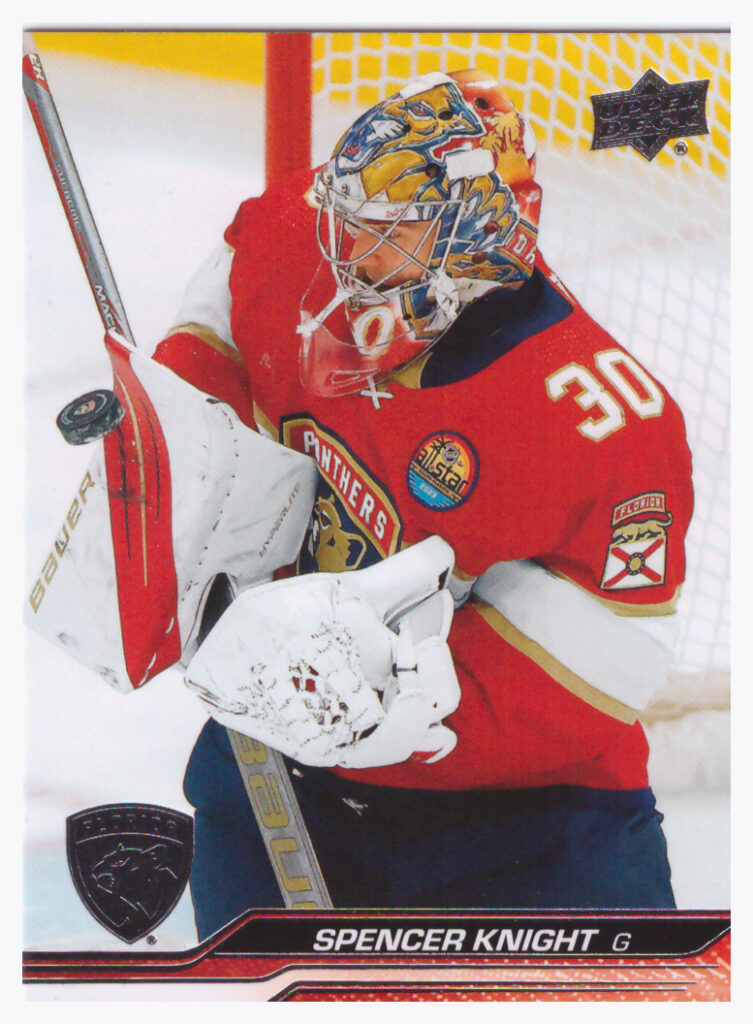 2023/24 Upper Deck Series 2 – Spencer Knight Florida Panthers 326