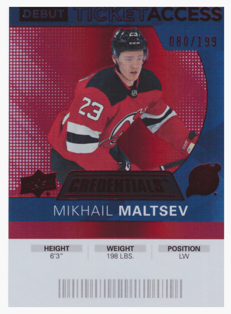 2020/21 Credentials – M.Maltsev Njd 73   /199