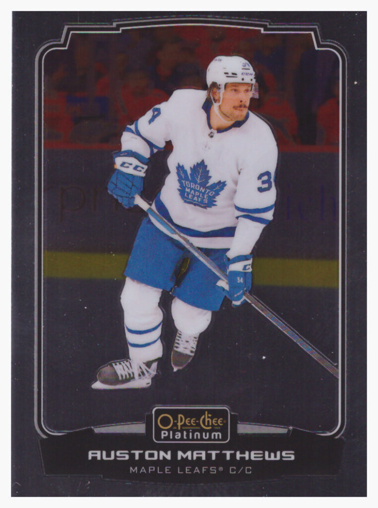 2022/23 O-Pee-Chee Platinum – Austin Matthews Toronto Maple Leafs 34