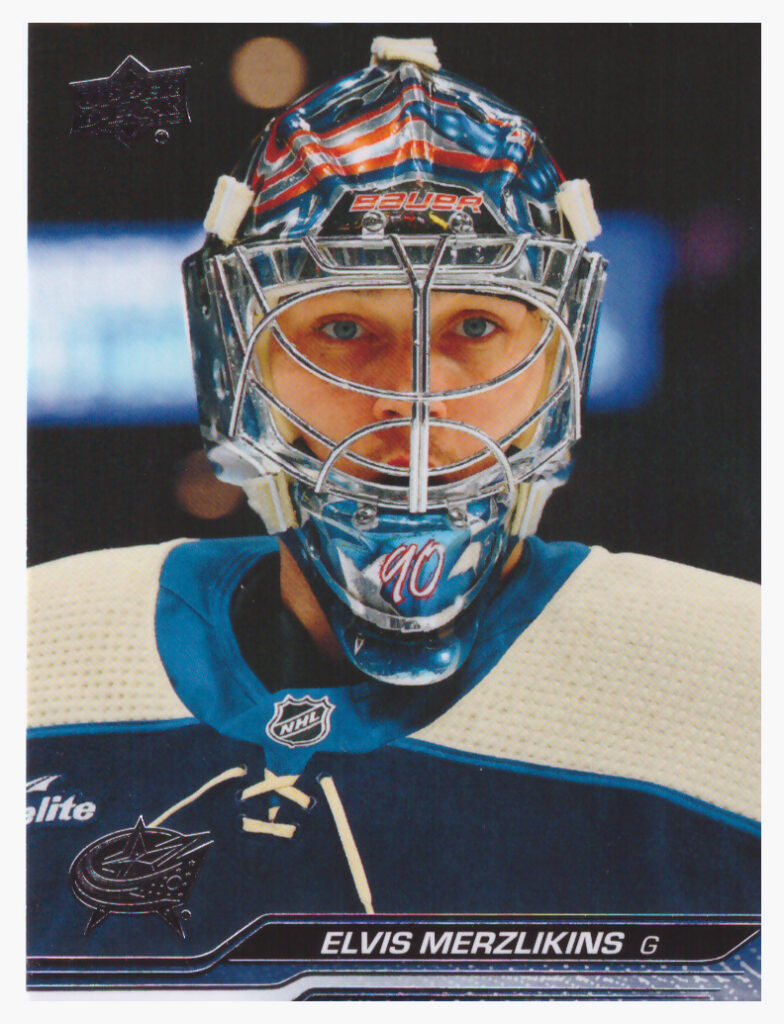 2023/24 Upper Deck Series 2 – E.Merzlikins Cbs 303