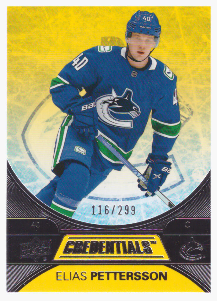 2021/22 Credentials – E.Pettersson Van 10   /299