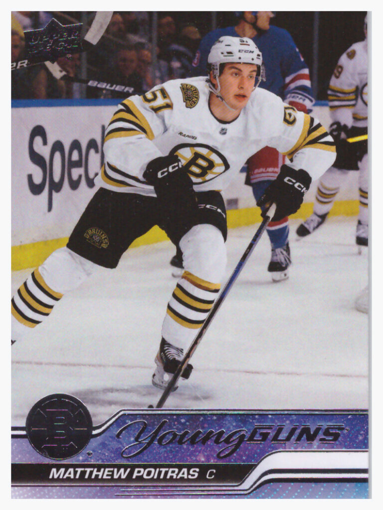 2023/24 Upper Deck Series 2 – M.Poitras Bos 478