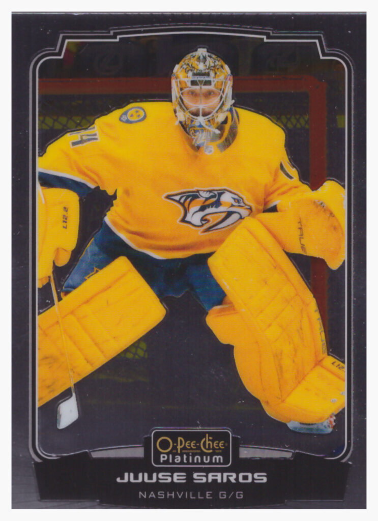 2022/23 O-Pee-Chee Platinum – J.Saros Nas 177