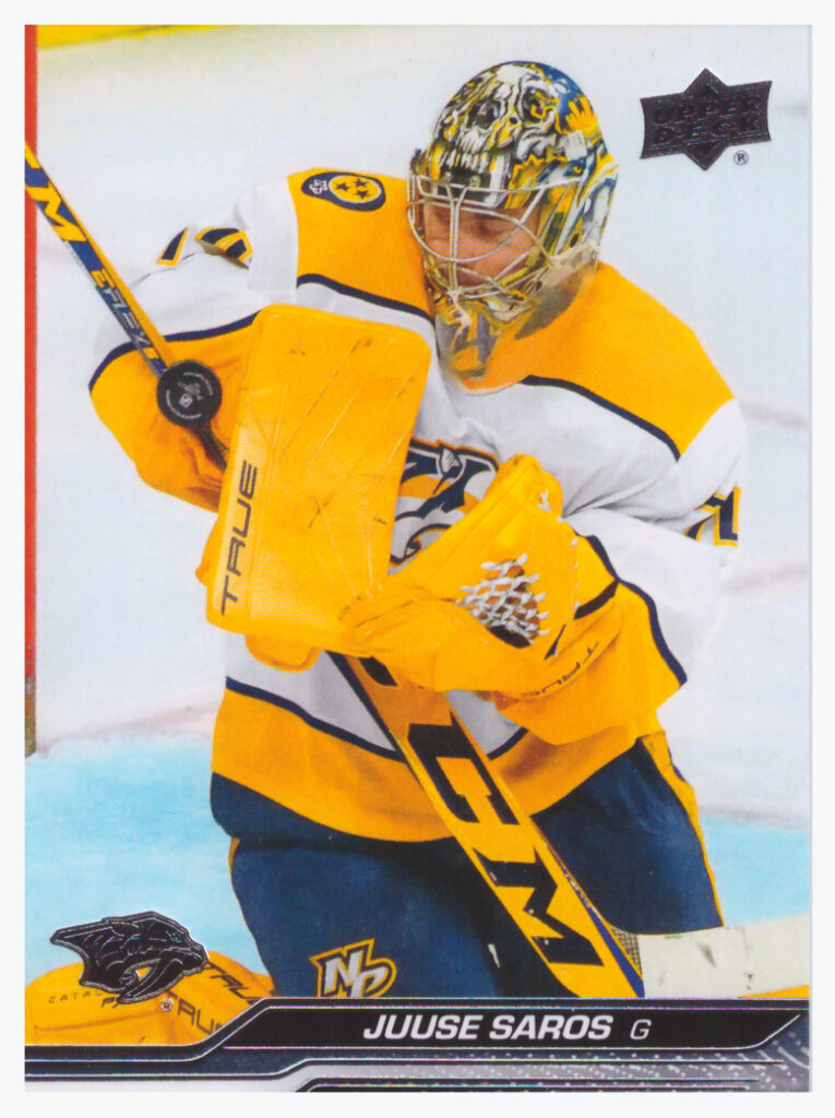 2023/24 Upper Deck Series 2 – J.Saros Nas 354