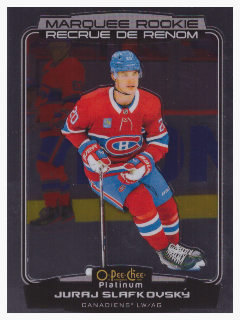 2022/23 O-Pee-Chee Platinum – Juraj Slafkovský Montreal Canadiens 299