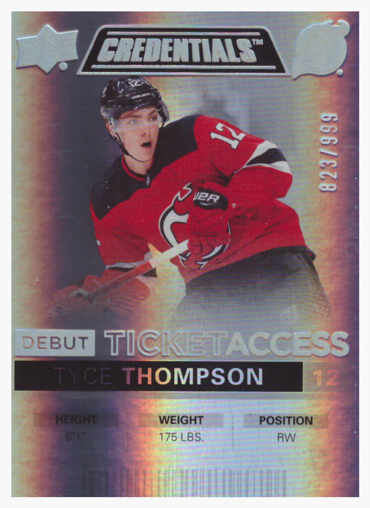 2021/22 Credentials – T.Thompson Njd 55   /999
