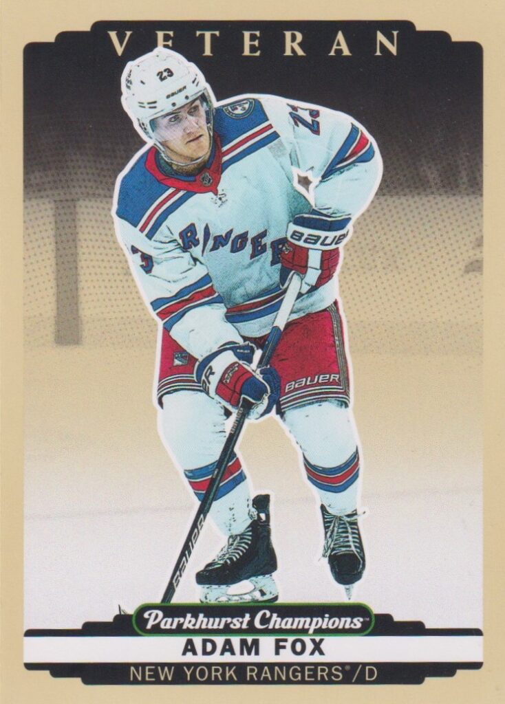 2022/23 Parkhurst Champions – A. Fox Nyr 180