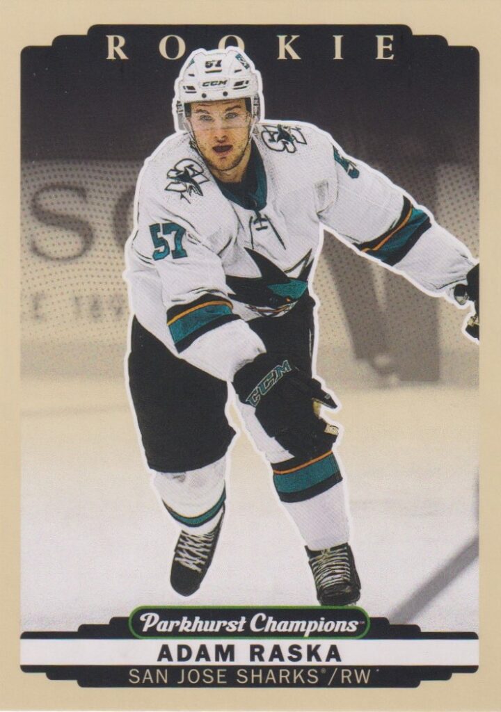 2022/23 Parkhurst Champions – Adam Raska San Jose Sharks 276
