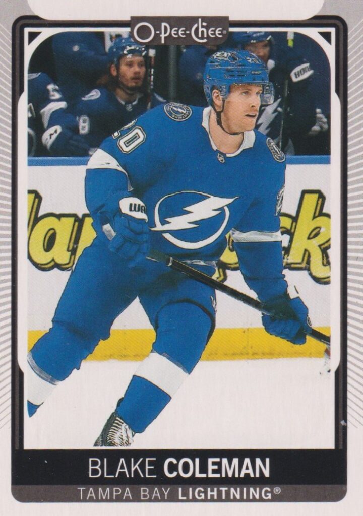 2021/22 O-Pee-Chee – B. Coleman Tbl 136