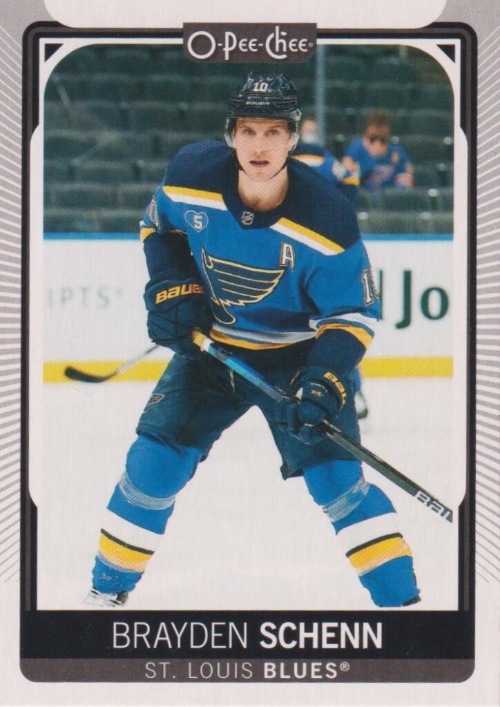 2021/22 O-Pee-Chee – B. Schenn Stl 201