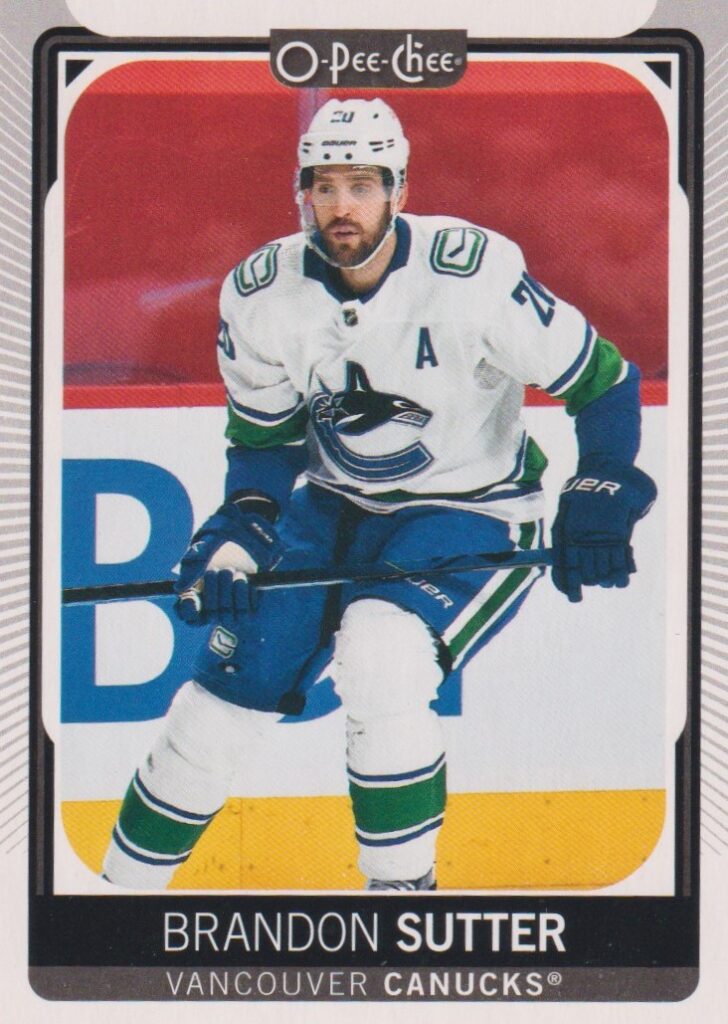 2021/22 O-Pee-Chee – B. Sutter Van 296