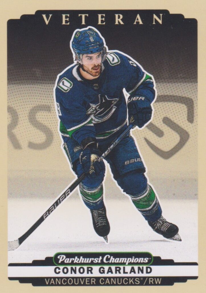 2022/23 Parkhurst Champions – Conor Garland Vancouver Canucks 103