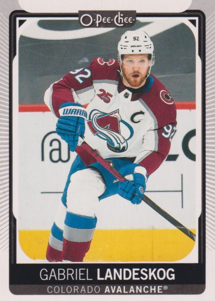 2021/22 O-Pee-Chee – G. Landeskog Col 161