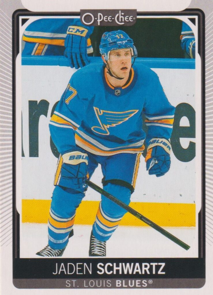 2021/22 O-Pee-Chee – J. Schwartz Stl 92