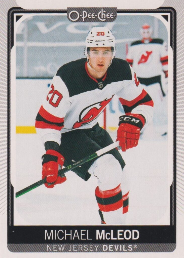 2021/22 O-Pee-Chee – M. McLeod Njd 385